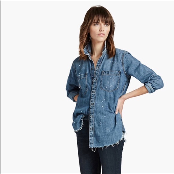 lucky brand boyfriend shirt